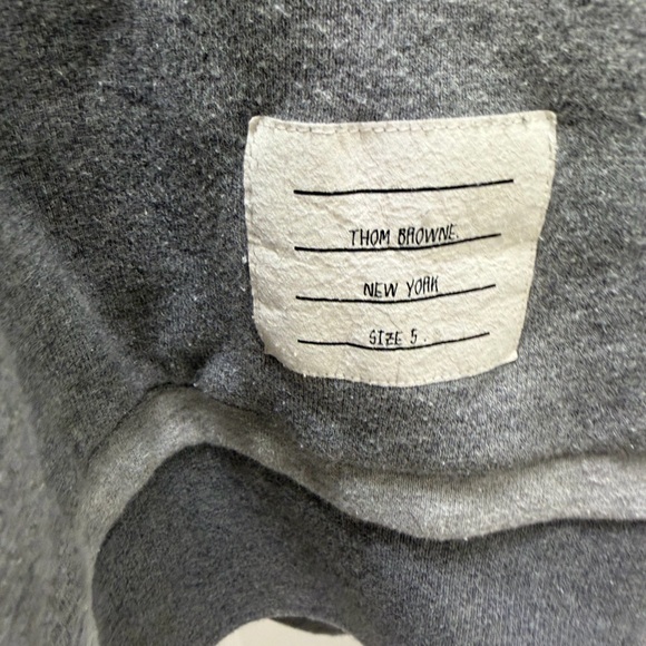 Thom Browne
stripe-detail cotton jersey hoodie - Picture 3 of 4